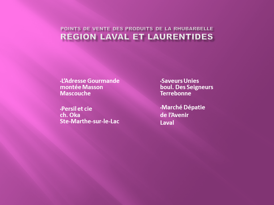 Laval et Laurentides